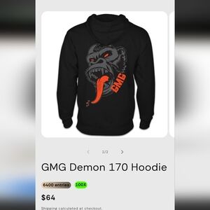 Gas Monkey Garage Demon 170 Pullover Hoodie